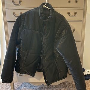 Zyia Chamonix Obsidian Velvet Puffy Coat
